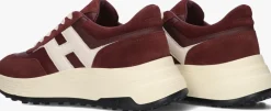 DAMES HOGAN rode lage sneakers h669 allacciato h