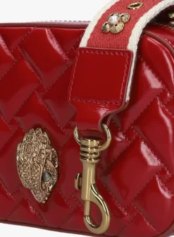 DAMES KURT GEIGER LONDON rode schoudertas kensington sm camera bag