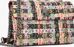 DAMES KURT GEIGER LONDON rode schoudertas medium kensington