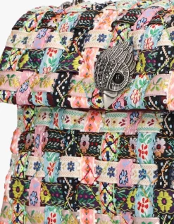 DAMES KURT GEIGER LONDON rode schoudertas medium kensington