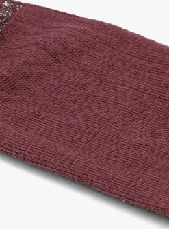 DAMES MP DENMARK rode beenmode erina wool rib