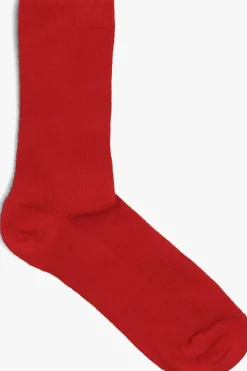 DAMES MP DENMARK rode beenmode fine wool rib