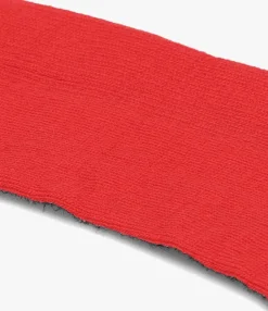 DAMES MP DENMARK rode beenmode fine wool rib