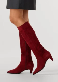 DAMES NOTRE-V rode hoge laarzen 15290