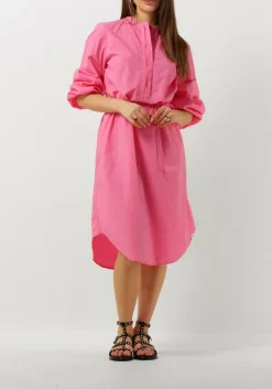 DAMES PENN & INK rode midi jurk dress midi