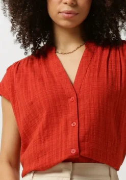 DAMES STELLA FOREST rode blouses e24ch041