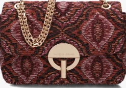 DAMES VANESSA BRUNO rode schoudertas moon moyen