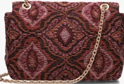 DAMES VANESSA BRUNO rode schoudertas moon moyen