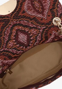 DAMES VANESSA BRUNO rode schoudertas moon moyen