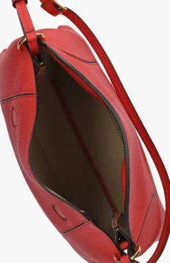 DAMES WANDLER rode schoudertas penelope slouch bag