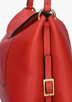 DAMES WANDLER rode schoudertas penelope slouch bag