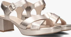 DAMES GABOR roségouden sandalen met hak 953