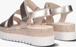 DAMES GABOR roségouden sandalen 660 1