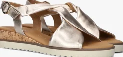 DAMES GABOR roségouden sandalen met hak 751.1
