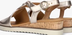 DAMES GABOR roségouden sandalen met hak 751.1