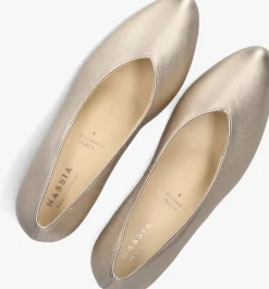 DAMES HASSIA roségouden pumps capri