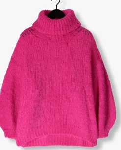 DAMES AMERICAN DREAMS coltrui pepper roll neck alpaca pullover