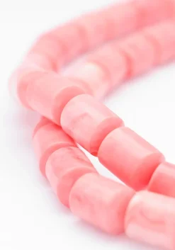 DAMES BONNIE STUDIOS sieraad phil long pink necklace