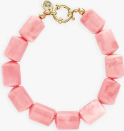 DAMES BONNIE STUDIOS sieraad phil pink bracelet