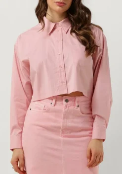 DAMES CO'COUTURE blouses cotton crisp cropped shirt