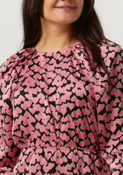 DAMES CO'COUTURE midi jurk flashy heart dress