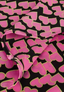 DAMES CO'COUTURE midi jurk flashy heart dress