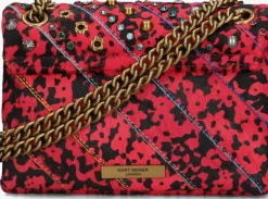 DAMES KURT GEIGER LONDON schoudertas leather mini kensington l