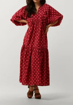 DAMES NOTRE-V maxi jurk nv-dente midi dress