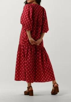 DAMES NOTRE-V maxi jurk nv-dente midi dress