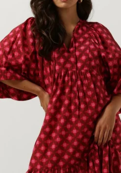 DAMES NOTRE-V maxi jurk nv-dente midi dress