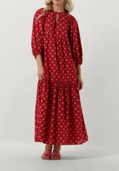 DAMES NOTRE-V maxi jurk nv-dente midi dress