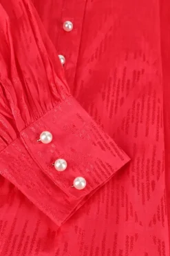 DAMES NOTRE-V mini jurk nv-danton pearl dress