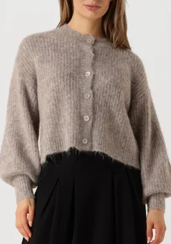 DAMES CO'COUTURE vest coralee rib cardigan