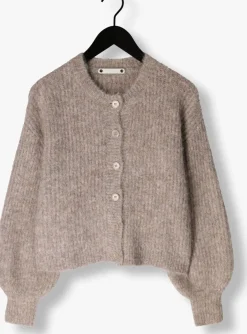 DAMES CO'COUTURE vest coralee rib cardigan