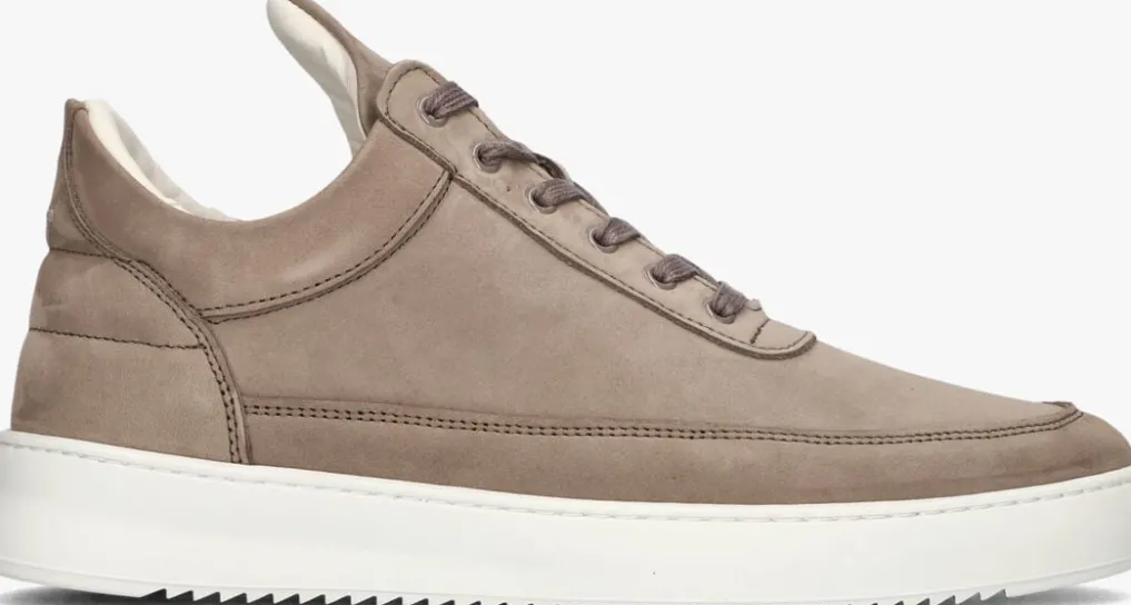 Heren FILLING PIECES lage sneakers low top nubuck
