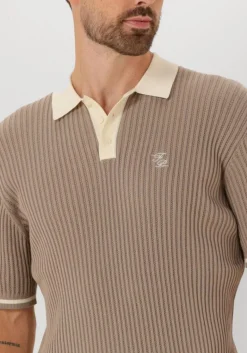Heren FILLING PIECES polo fine knit polo