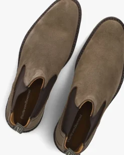 Heren FLORIS VAN BOMMEL chelsea boots sfm-60051 de tanker
