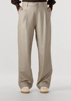 DAMES IBANA wijde broek pelah pinestripe