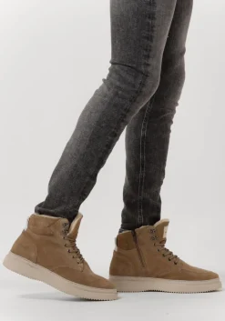 Heren NUBIKK hoge sneakers jonah polar fur