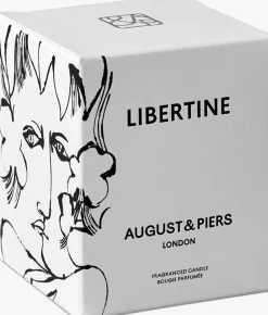 DAMES AUGUST & PIERS te geurkaarsen libertine 90gr - scented candle