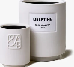 DAMES AUGUST & PIERS te geurkaarsen libertine 90gr - scented candle