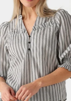 DAMES CO'COUTURE te blouses noracc frill ss blouse