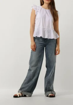 DAMES CO'COUTURE te top ellie frill top