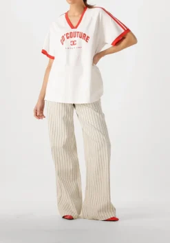 DAMES CO'COUTURE te t-shirt siaracc oversize sporty v-tee