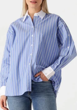 DAMES DANTE6 te blouses dandy pinstripe shirt
