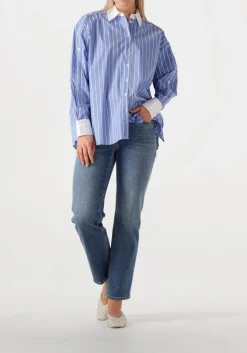 DAMES DANTE6 te blouses dandy pinstripe shirt