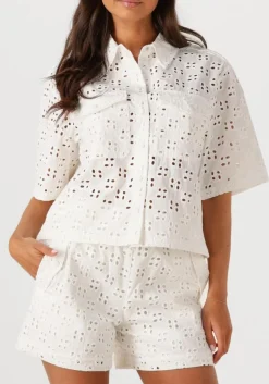 DAMES DANTE6 te blouses toddy broderie anglaise shirt