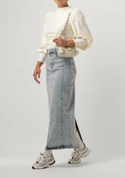 DAMES GESTUZ te blouses rifagz puff blouse noos