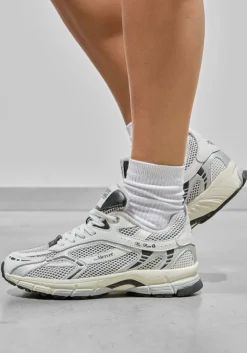 DAMES MERCER AMSTERDAM te lage sneakers the re-run white/silver