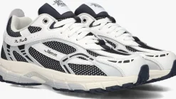 DAMES MERCER AMSTERDAM te lage sneakers the re-run white silver